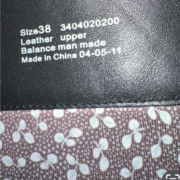 Black Leather Knee-High Boots size 38 - Picture 8 of 8